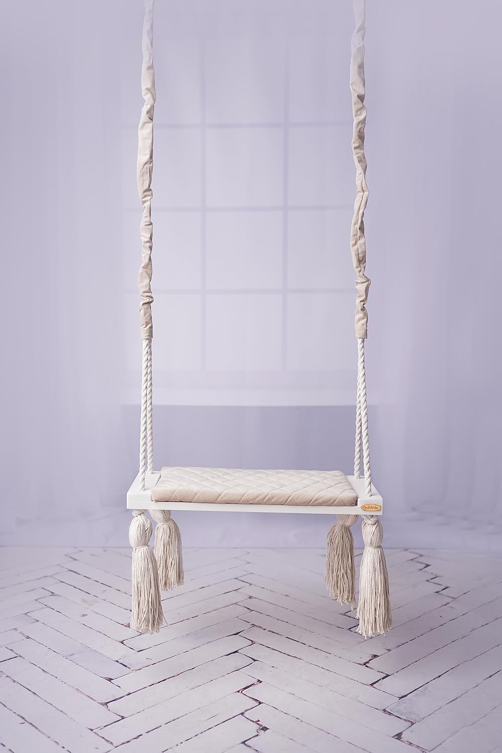 Create for you® - Baby Schaukel Indoor, Grosse Kinderschaukel Holz, Schaukel Baby, Babyschaukel Türr