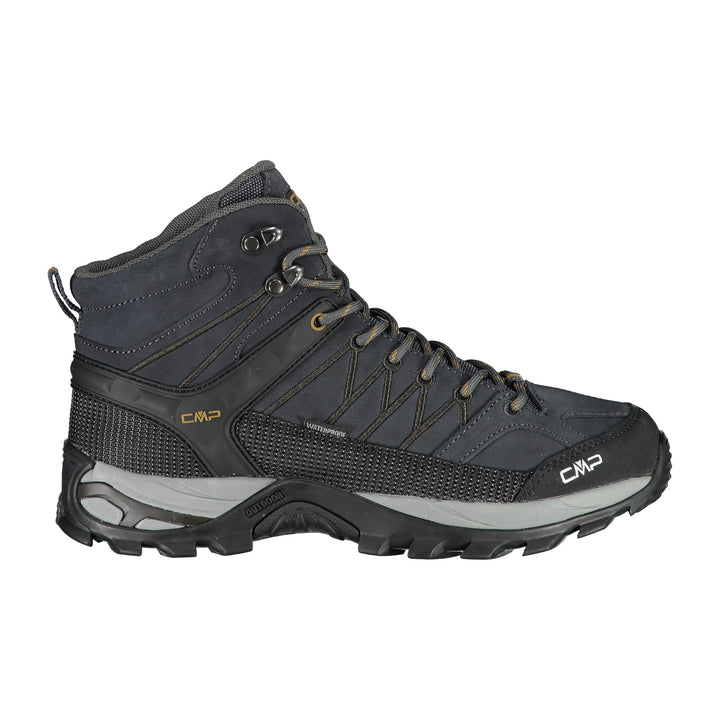 CMP Herren Rigel Mid Shoe Wp Trekking-&amp; Wanderstiefel 46 EU Antracite Torba, 46 EU Antracite Torba