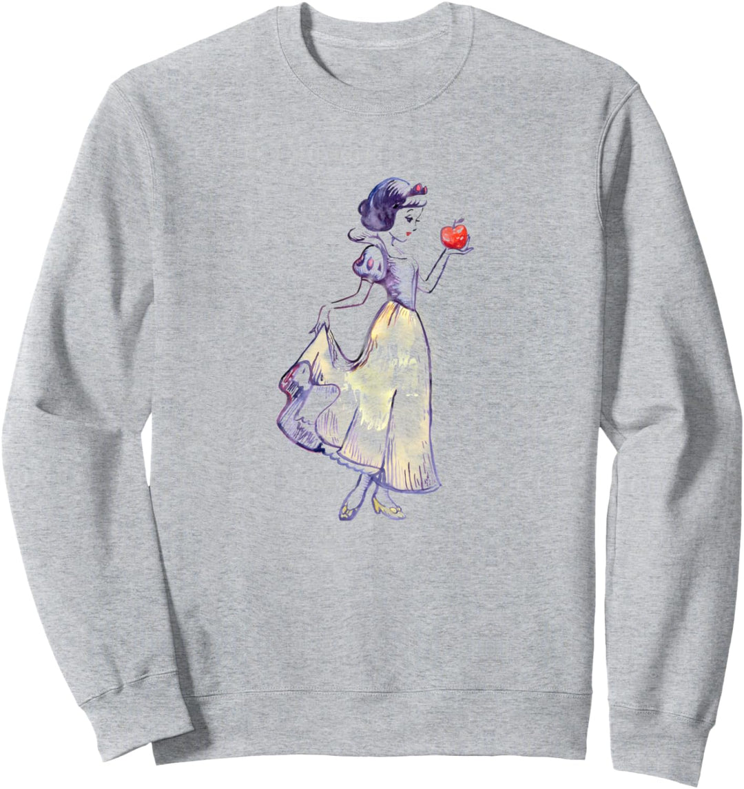 Disney Snow White Watercolor Sketch Sweatshirt