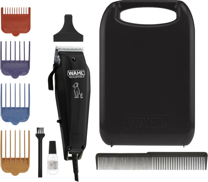 Wahl Basic Hundeschermaschine, Hund Katze Grooming Kit, Touch Up Haustier Fell, leiser Netzbetrieb,