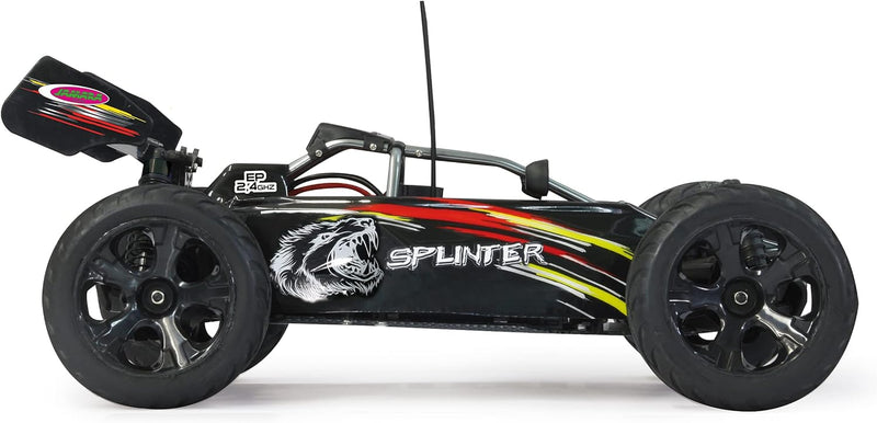 Jamara 053270 - Splinter Desertbuggy 1:10 4WD NiMh 2,4G LED - Allrad, Elektroantrieb, Akku, 35Kmh, A