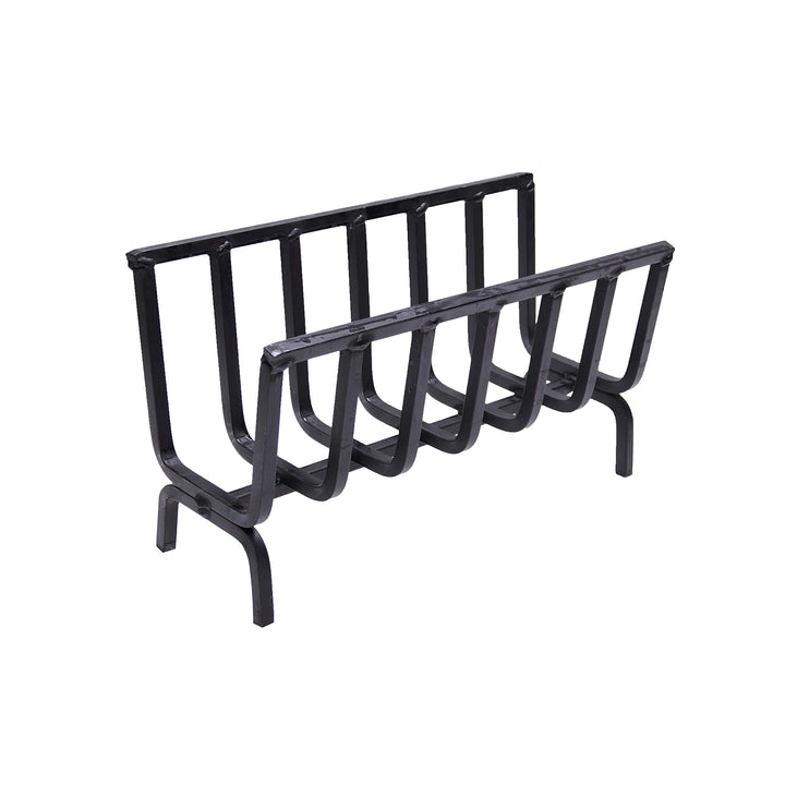 Brennholz, Kaminholzhalter, Eisen-Feuerschale für Kamin und Grill (48 x 20 x 28 cm) cm 48x20x28h, cm