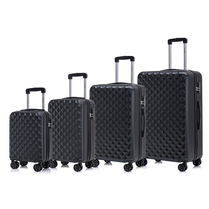 Koffer Suitcase Set, Trolley Reisekoffer, Rollkoffer Handgepäck, Kofferset, Gepäckset mit 360° Rolle