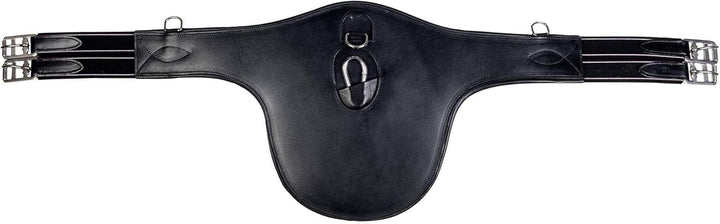 HKM Sattelgurt mit Brustschutz schwarz M, schwarz M