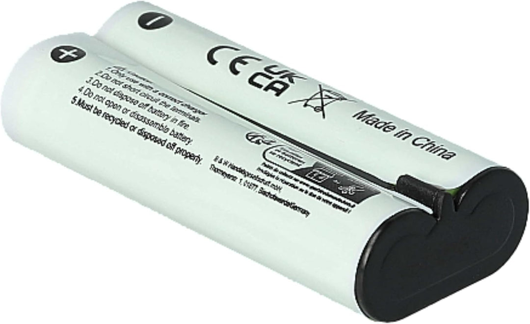 vhbw Akku Ersatz für Olympus BR403, BR402 für Diktiergerät (800 mAh, 2,4 V, NiMH)
