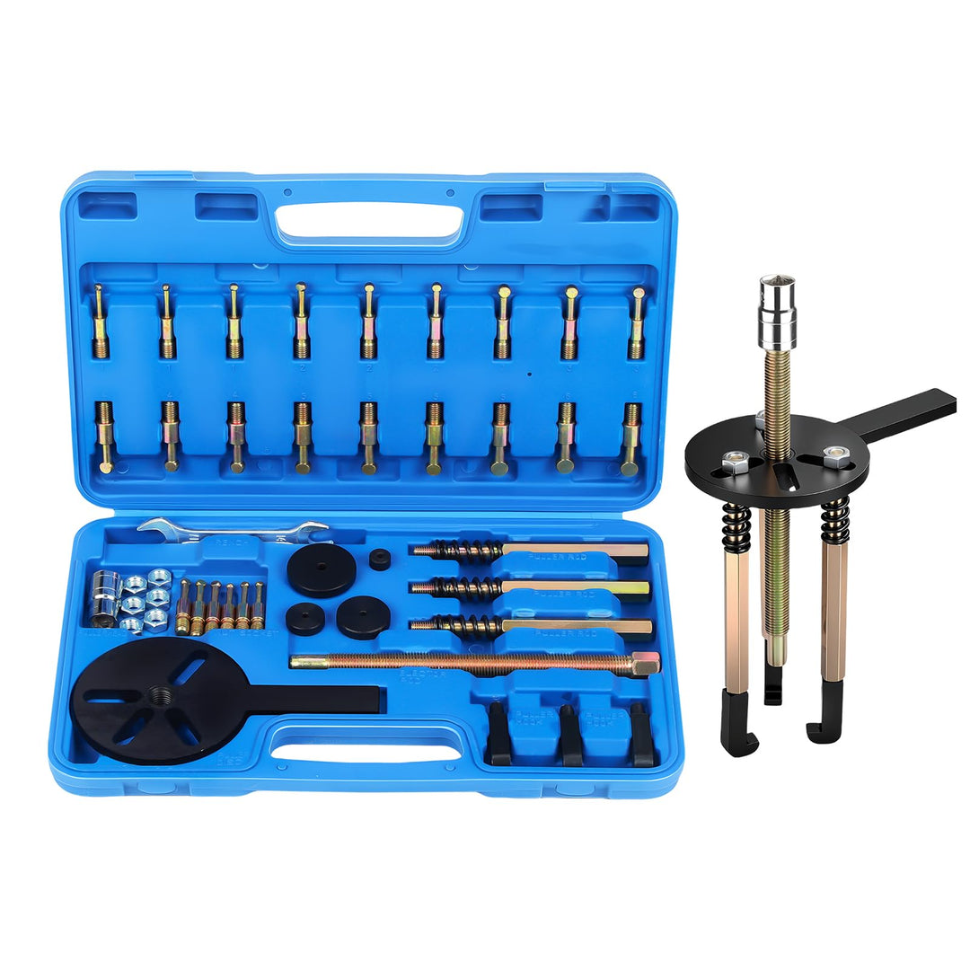 36-in-1 Lagerabzieher-Set, Innenlager Abzieher, Innenlochabzieher, Kugellager Abzieher mit 3-Backen-