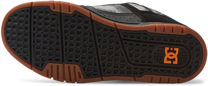 DC Shoes Herren Stag Sneaker 38 EU Black Orange, 38 EU Black Orange