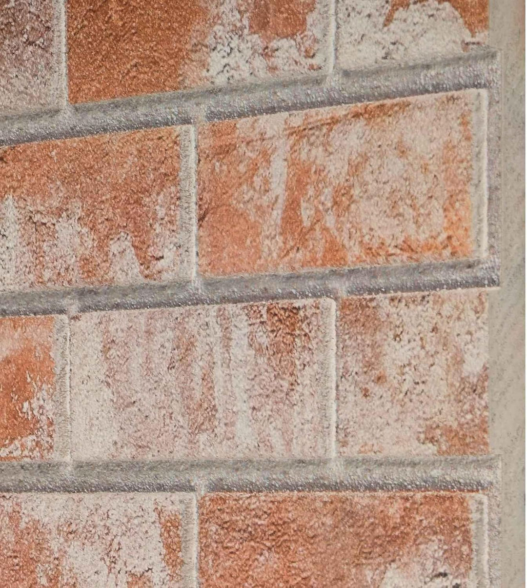 Wandpaneele 10 Stk. 100 x 50 cm Orange EPS-Schaum, Orange