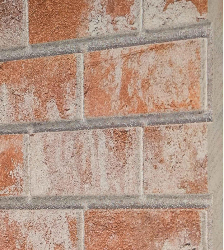 Wandpaneele 10 Stk. 100 x 50 cm Orange EPS-Schaum, Orange
