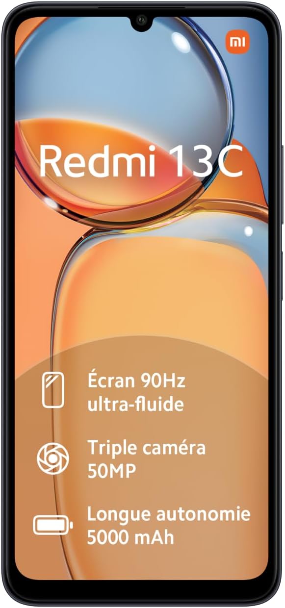 Xiaomi Redmi 13C 4GB RAM 128GB Midnight Black