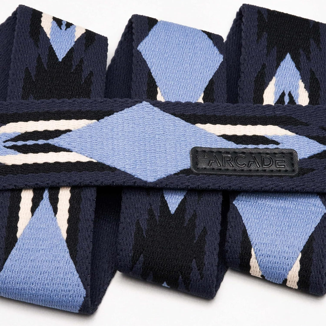 Arcade Ironwood Stretchgürtel, A2, schmal, Einheitsgrösse, Himmel/Schwarz, One size