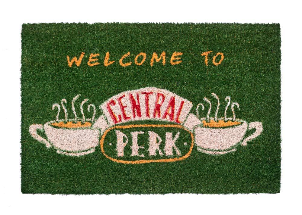 Grupo Erik Kokosmatte Fussmatte Friends Central Perk - Schmutzfangmatte 40x60 cm - Fussmatte Lustig