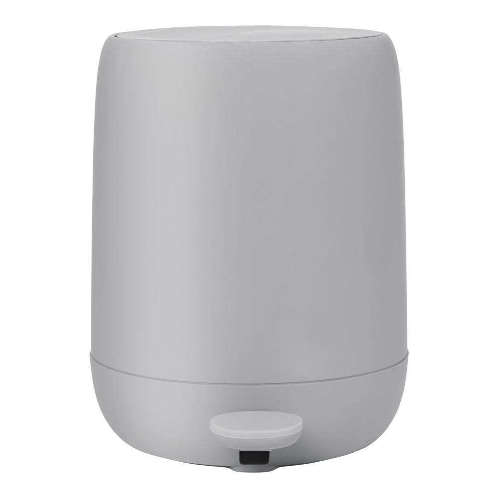 blomus -SONO- Treteimer aus Kunststoff / Silikon, Microchip, 5L Fassungsvermögen, Soft-Close Deckel,