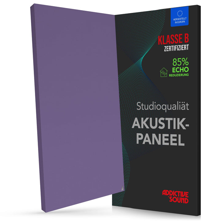Addictive Sound Schallabsorber Wand Premium, Studioqualität-Akustikpaneel mit Akustikwolle, Klasse A