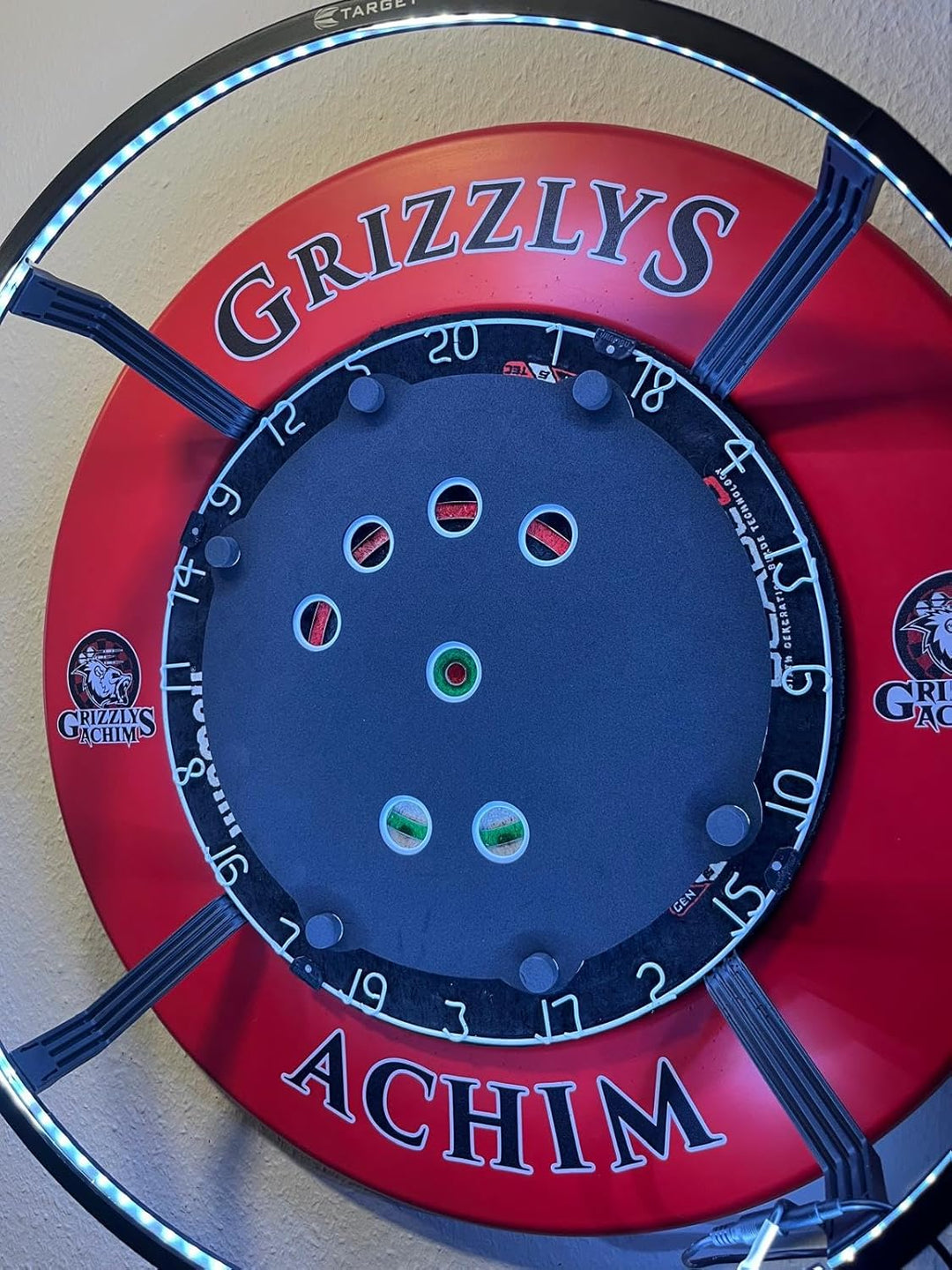 Target Foam Dart Trainer Dartscheibe aus Schaumstoff - Dart Zubehör - Training für Auge-Hand-Koordin