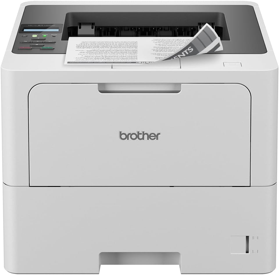 Brother HL-L6210DW Laserdrucker schwarz weiss (A4, 50 Seiten/Min., 1.200x1.200 DPI, LAN, WLAN, Duple