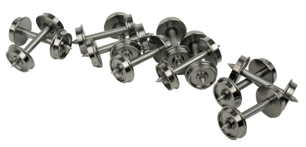 WALTHERS Spur H0 - Radsätze 33" aus Metall 12 Stück