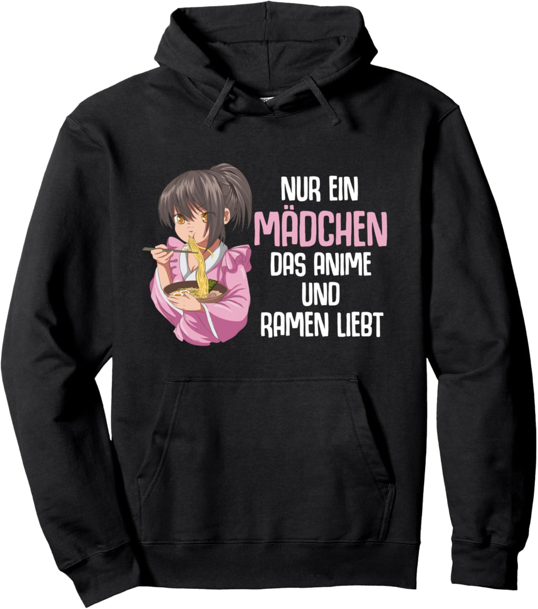 Japan Nudelsuppe Japanischer Otaku Ramen Anime Mädchen Pullover Hoodie