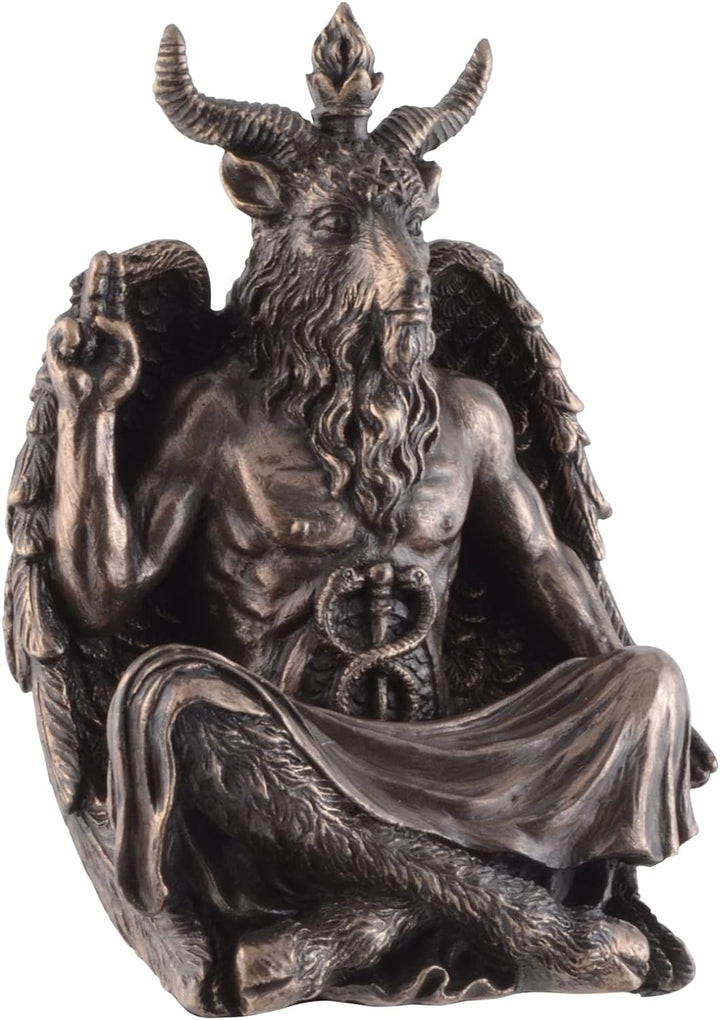 VOGLER Joh. Vogler GmbH Baphomet bei Einer Meditation - bronziert by Veronese