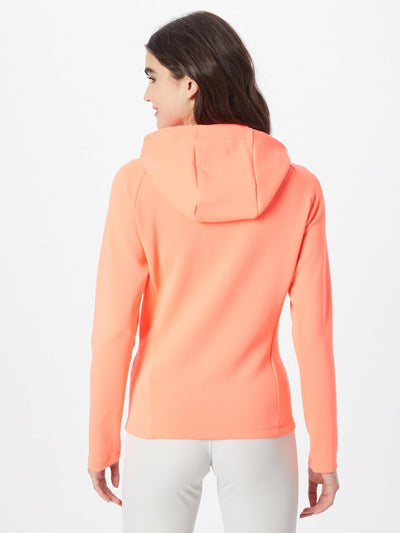 CMP Damen Hoodie Jacke silber/orange 40, silber/orange 40