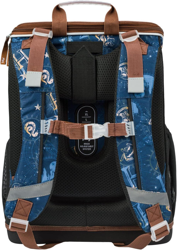Baagl Schulranzen Jungen Mädchen für 1. Klasse - Ergonomische Schultasche für Kinder - Schulrucksack