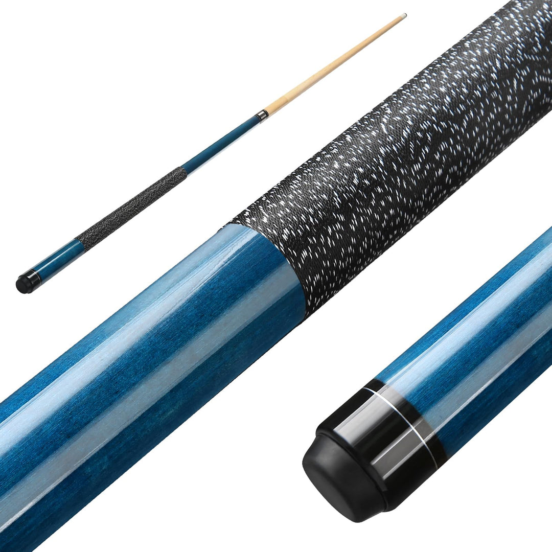 ASMPCUE Pool Queue, 58 Zoll Billard Queue Kanadischer Ahornholz Pool Cue 13mm Spitzen für Profession