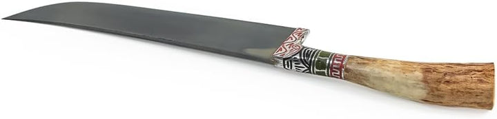 Usbekisches Kochmesser Klingen Kohlenstoffstahl Hartstahl Pchak Premium Küchenmesser inkl. Schutzhül