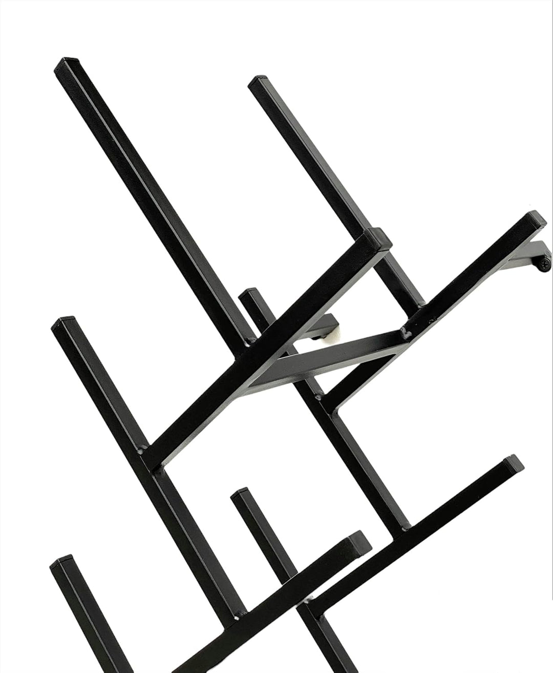 DanDiBo Weinregal Metall Schwarz Wand erweiterbar für 9 Flaschen Acord Flaschenregal 96277 Flaschens