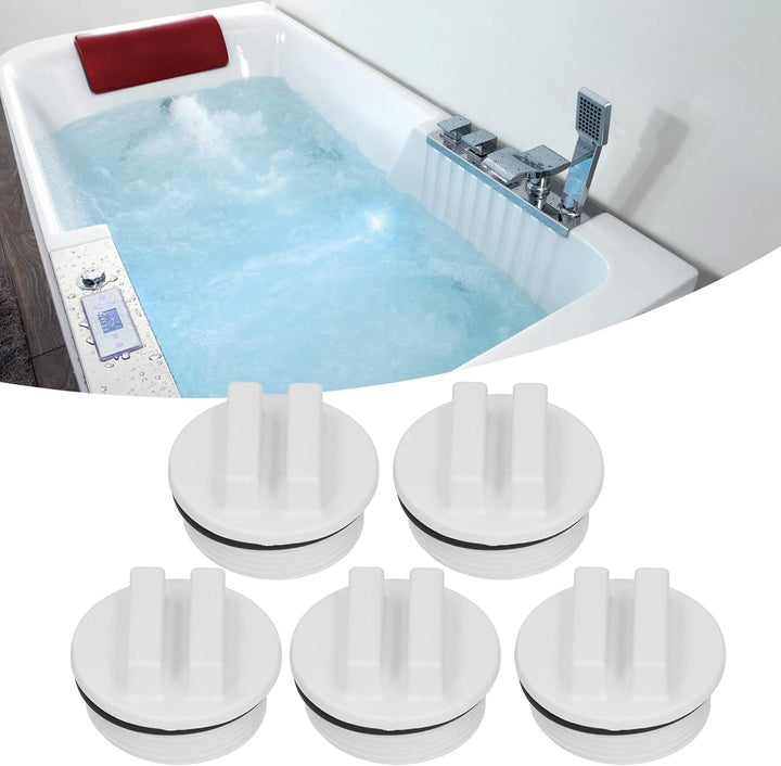 5 Stück Winterstopfen, 1,5 Zoll Überwinterungsstopfen Pool Winterstopfen Düse Filter Ablassschraube