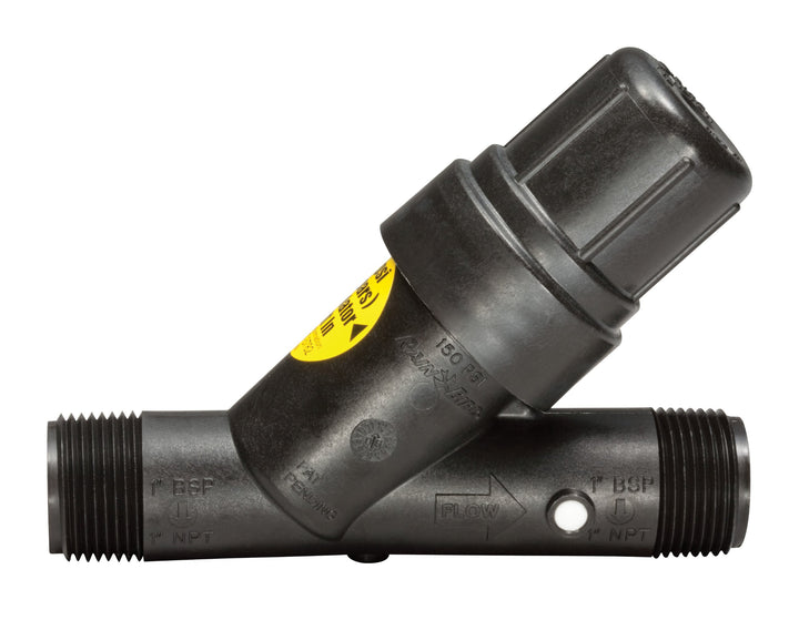 Rain Bird PRF10040S Tropfbewässerung In-Line 40 psi druckregulierender Y-Filter 1" Aussenrohrgewinde