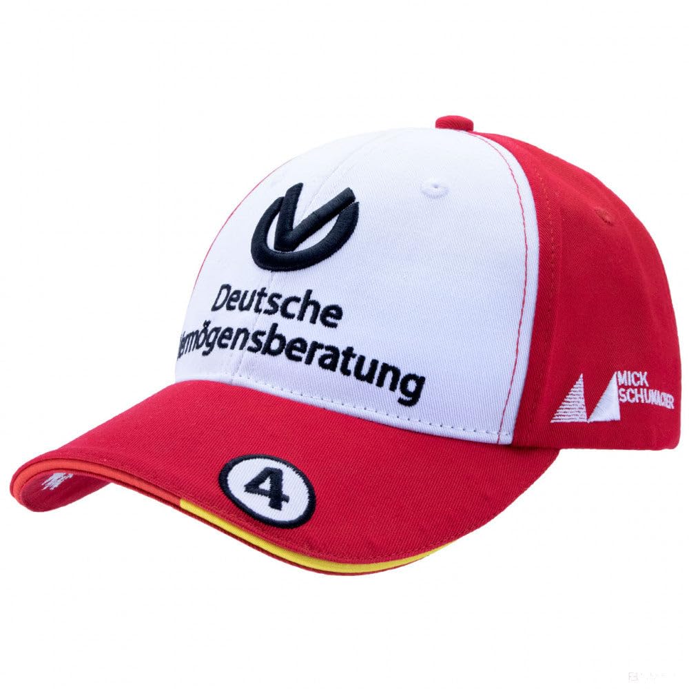 Mick Schumacher Cap Kappe Fanartikel DVAG Rot