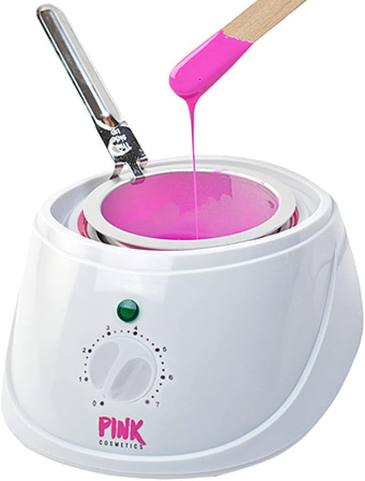 PINK Depilatory Heater Professional Edition 450 ml – Handliches Erwärmungsgerät für alle Enthaarungs