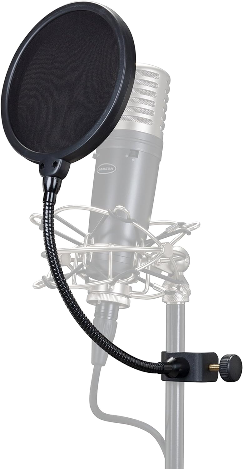 Samson G-Track Pro USB-Mikrofon & PS04 Popschutz Bundle mit Popschutz, Bundle mit Popschutz