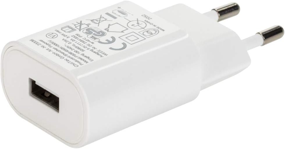 TFA Dostmann AirControl Mini CO2 Messgerät TFA 31.5006 Raumluftüberwachung (Weiss inkl. Netzteil), W