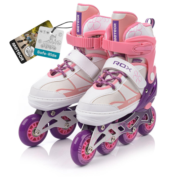 meteor® Inliner Rollen Inline Skates Mädchen und Jungen Inliner Kinder Inline Skates ABEC7 Rollen in