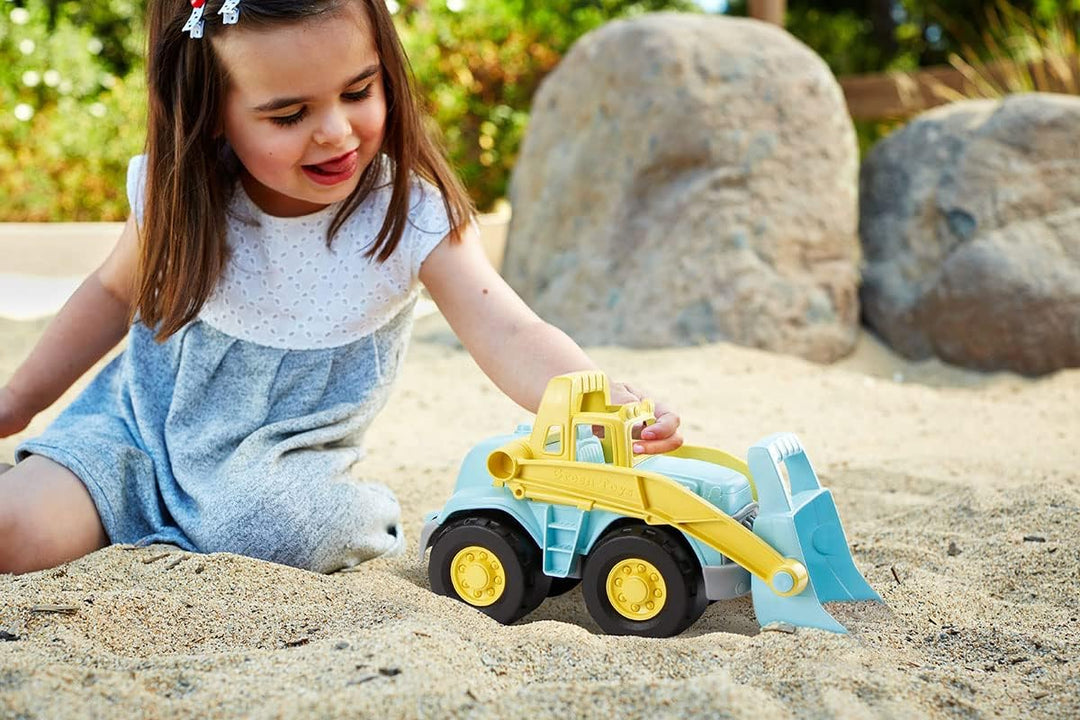 Green Toys 8601587 Radlader, Sandkastenspielzeug, nachhaltiges Sandspielzeug für Kinder ab 12 Monate