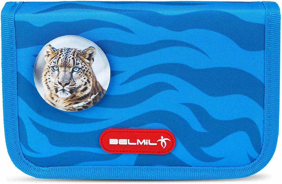 Belmil Classy Plus Schulranzen Set 6-teilig mit extra Schlüsselanhänger (405-78AG/S/K) (Animal Kingd