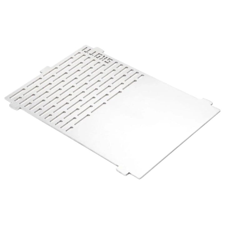 SKOTTI Plancha, Edelstahl Plancha für SKOTTI Grill, Grillplatte & Grillrost, ideal für Camping und B