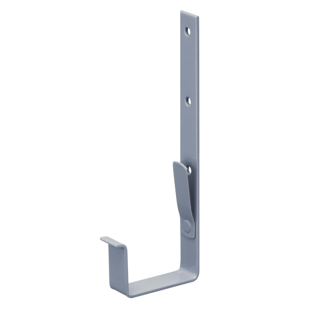 INEFA Dachrinnenhalter Kastenrinne, PVC NW 83, 20 Stück Grau Rinnenhalter Dachrinnenzuberhör, einfac