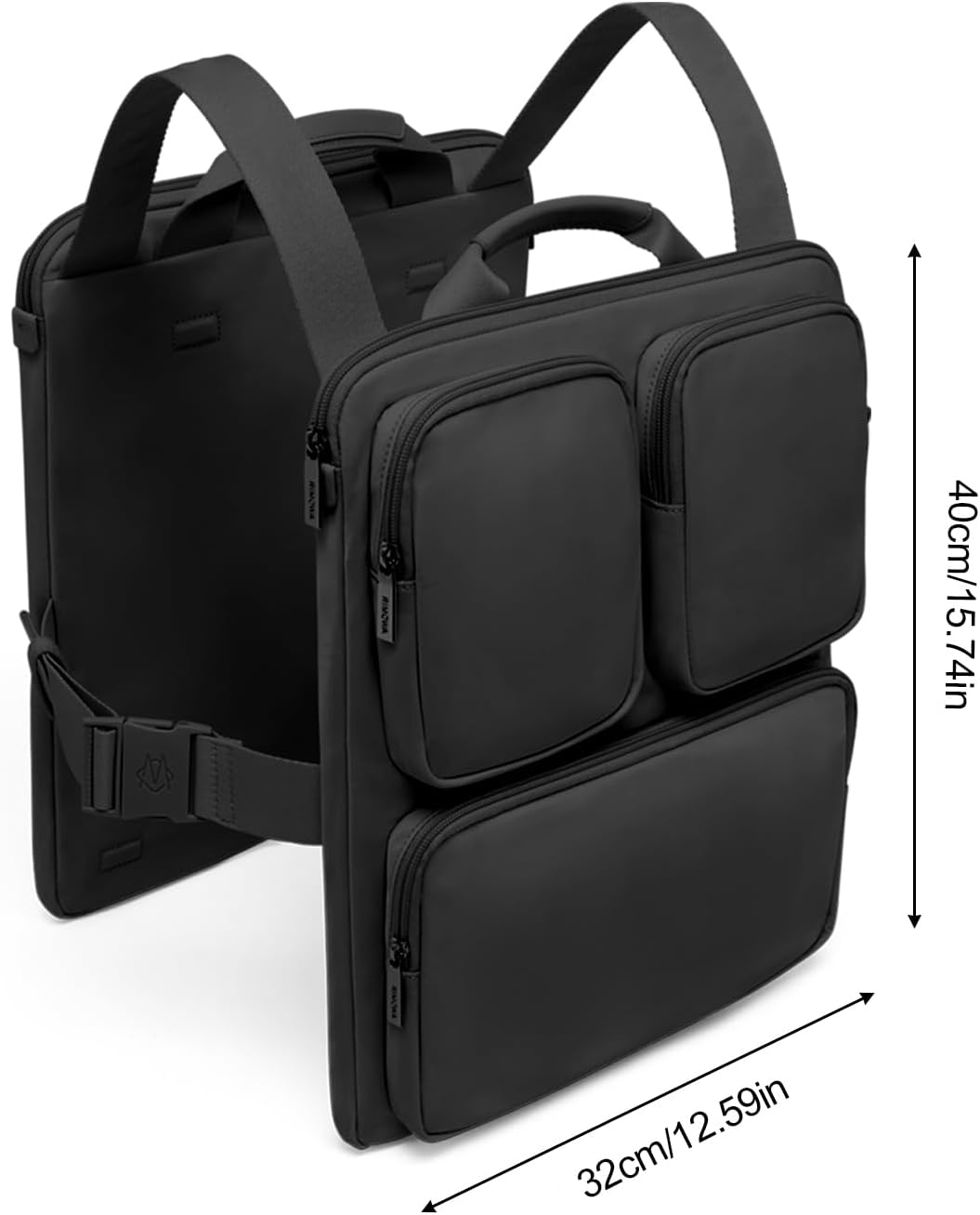 Tragbare Gepäckerweiterungstasche, Verstellbar, Grosses Fassungsvermögen, Reisetasche-Erweiterung, v