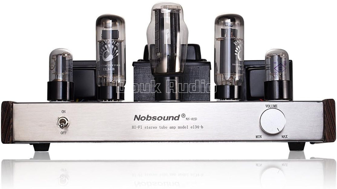 Nobsound HiFi EL34 Valve Tube Amplifier Classic 2.0 Channel Stereo Single-Ended Class A Röhrenverstä