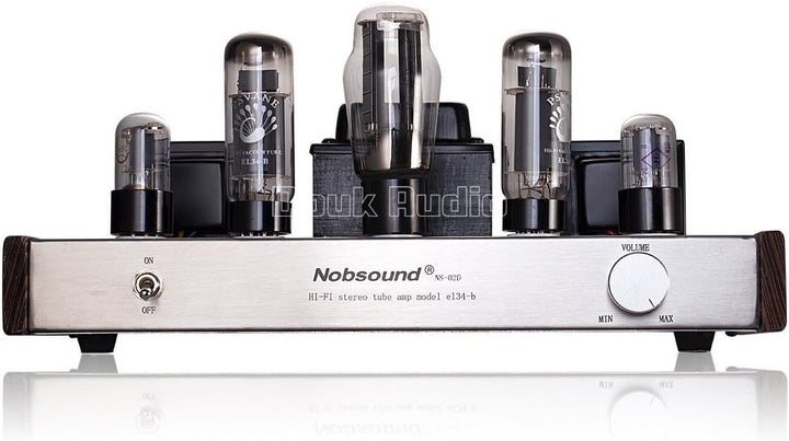Nobsound HiFi EL34 Valve Tube Amplifier Classic 2.0 Channel Stereo Single-Ended Class A Röhrenverstä