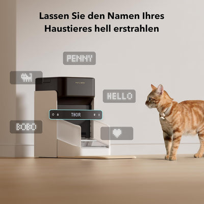 PETLIBRO RFID Futterautomat für Katze, 5G Wi-Fi Automatischer Haustier-Futterspender, Katzen-Futtera