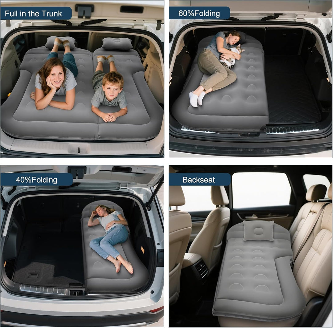 Auto Matratze, Luftmatratze Auto Aufblasbare Matratze Auto komfortable Fahrzeugbett Matratze für Rei