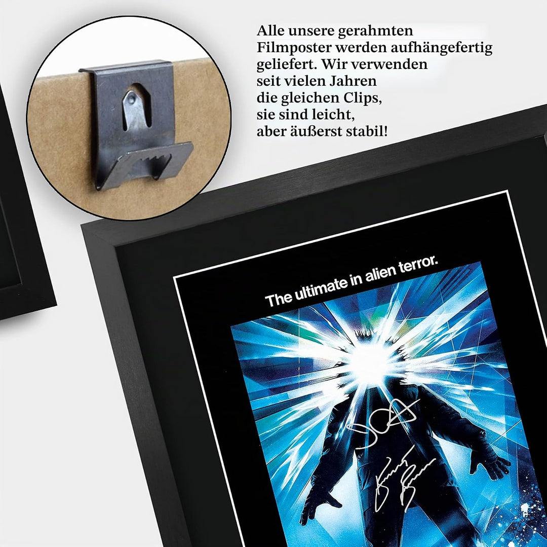 HWC Trading The Thing A3 Gerahmte Signiert Gedruckt Autogramme Bild Druck-Fotoanzeige Geschenk Für J
