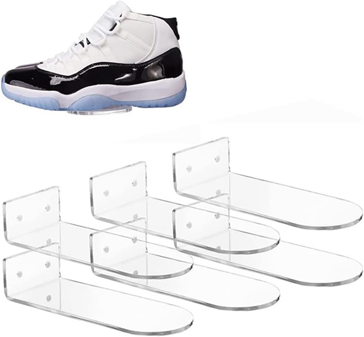 10 StüCk Schwimmendes Regal für Schuh zum Ausstellen, Sneaker Regale, EIN der Wand Montiert Halterun