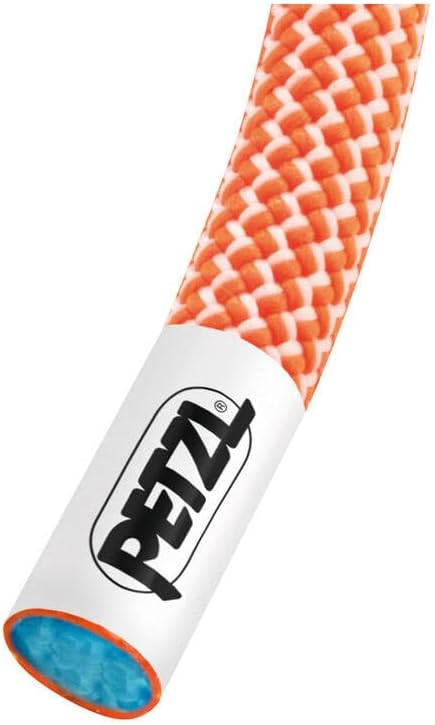 Petzl Volta Kletterseil 9 mm, für Erwachsene, Unisex, Orange, 100 m