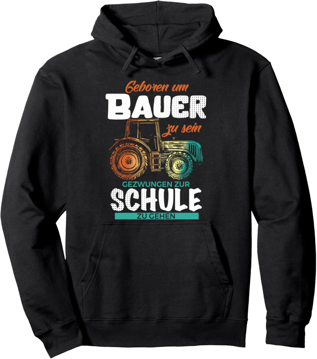 Trecker Shirt Jungen Kinder Landwirtschaft Geschenk Traktor Pullover Hoodie