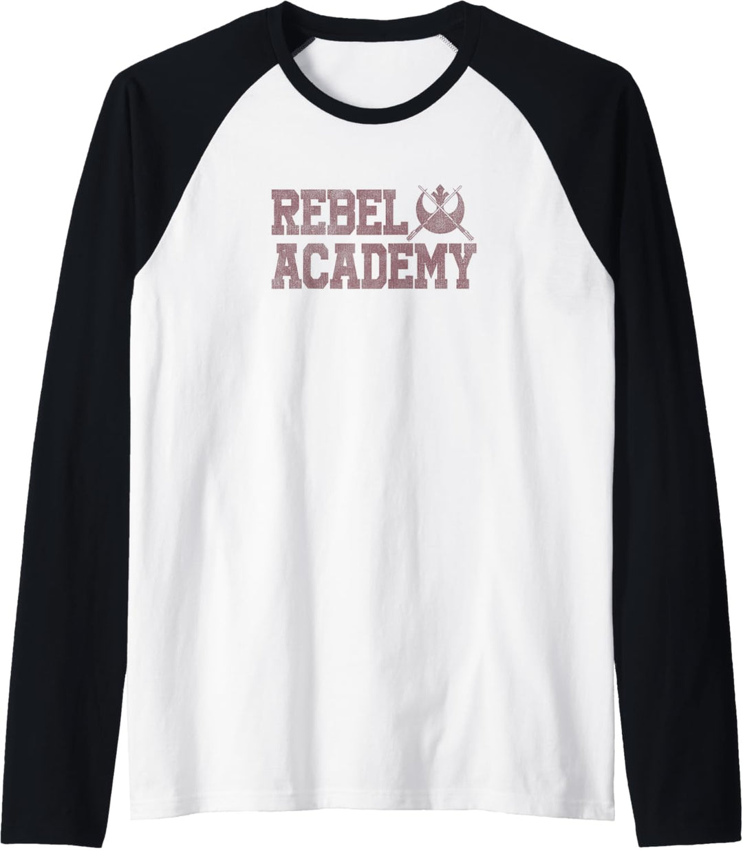 Star Wars Rebel Academy Collegiate Logo Raglan