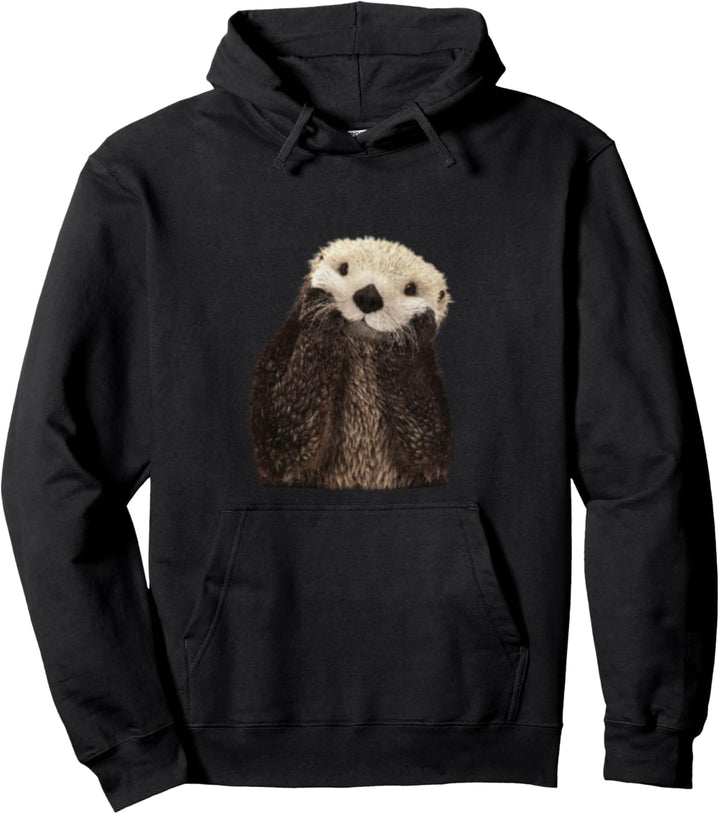 Entzückender Seeotter Pullover Hoodie